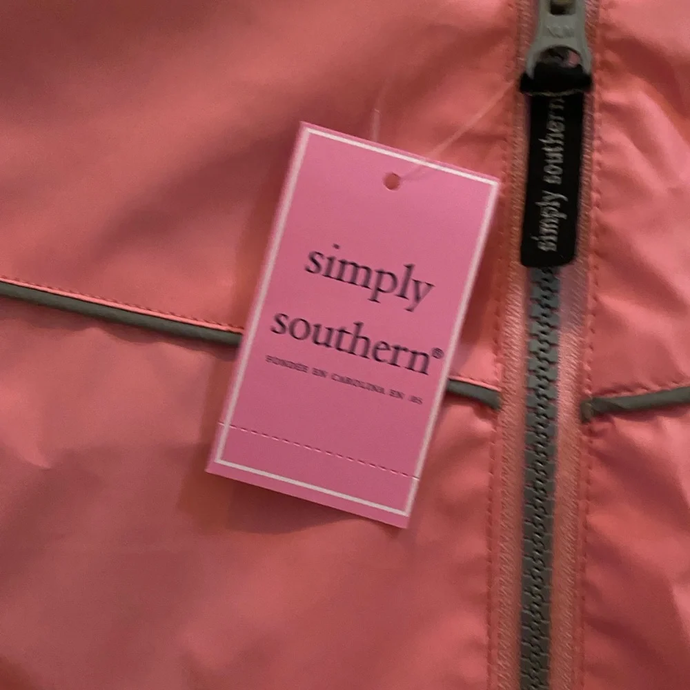 Simply Southern Rain Jacket Size Medium - Picture 4 of 8
